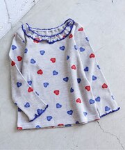 【リンク】ワッフルアソート襟フリルTシャツ