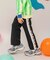 BIT'Z ジャガードライントラックパンツ  10分丈
