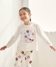 いちご・さくらんぼモチーフTシャツ