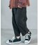WEB限定  ゆったりタックデニムパンツ