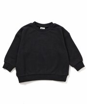 WEB限定 ゆったりシルエット無地&ボーダートレーナー