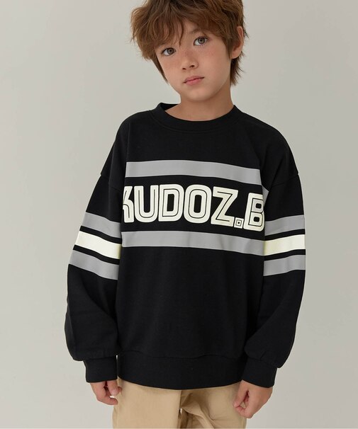 WEB限定 KUDOZ.B ロゴライントレーナー