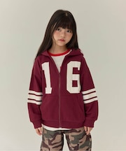 WEB限定 KUDOZ.B ナンバリングジップパーカー