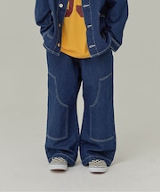 WEB限定 KUDOZ.B ダブルニーパンツ(セットアップ可) 10分丈