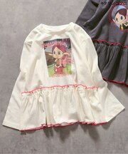 アクビちゃんペプラムロンT