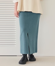 スリットタイトニットスカート