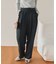 インタックセンタープレスワイドパンツ