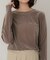 シアーベロアロングTシャツ