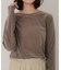 シアーベロアロングTシャツ