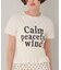 シャーリングロゴプリントTシャツ