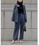 裾ダブルセンタープレスパンツ