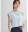 汗染み防止ワイドスリーブTシャツ