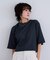 汗染み防止クロップドTシャツ