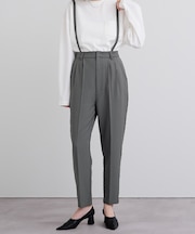 2wayサロペットテーパードパンツ