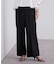 ピンタックセンタープレスワイドパンツ