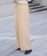 シークレットラインワイドパンツ