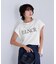汗染み防止ロゴTシャツ
