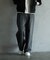 【WEB限定/12oz デニム】ウエストシャーリング ５ポケット ワイドストレートパンツ