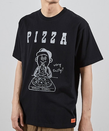 ユニバーサルオーバーオール別注　WINDY JRビンテージ加工プリントTシャツ