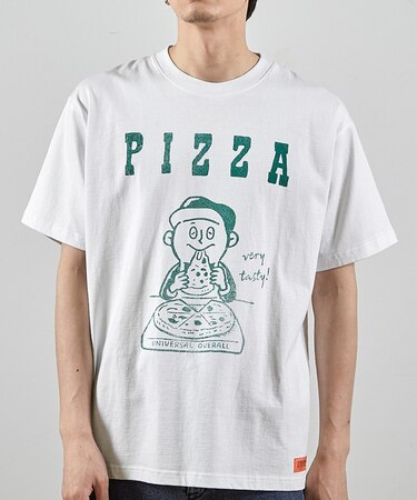 ユニバーサルオーバーオール別注　WINDY JRビンテージ加工プリントTシャツ