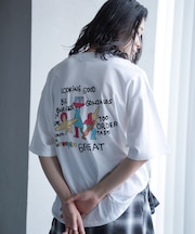 【MARK GONZALES/マークゴンザレス 別注】ロゴプリントオーバーサイズTシャツ