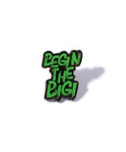 BEGIN THE BIGI 50th Anniv スローガンピンバッジ