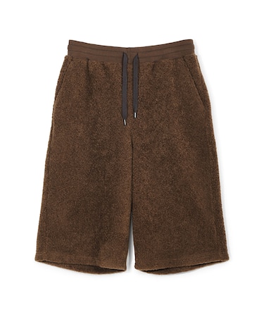 【50th Anniv . 菊池武夫】WOOL BOA SHORT PANTS