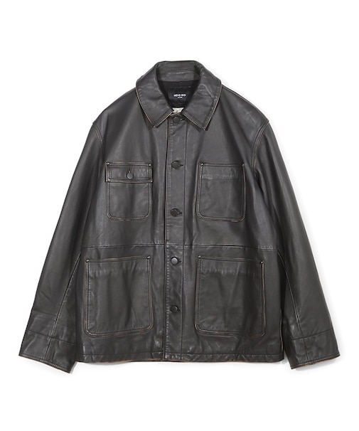 【JAGROSE/ジャグロース】別注ラムレザーカバーオール