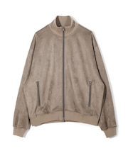 【50th Anniv . 中田 慎介】 SUEDE LIKE/HOUND’S TOOTH TRACK JACKET