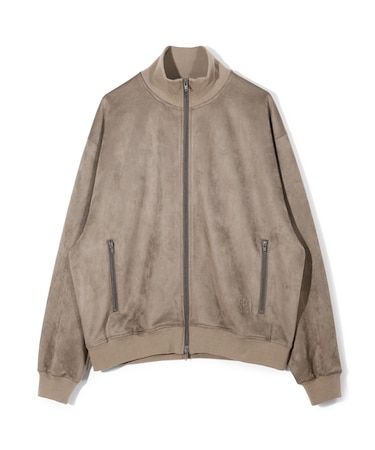 【50th Anniv . 中田 慎介】 SUEDE LIKE/HOUND’S TOOTH TRACK JACKET