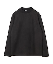 【COLE HAAN/コール ハーン】別注スエードタッチモックネックロングTシャツ