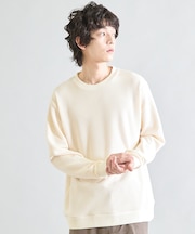 ニットソーハニカムクルーネック