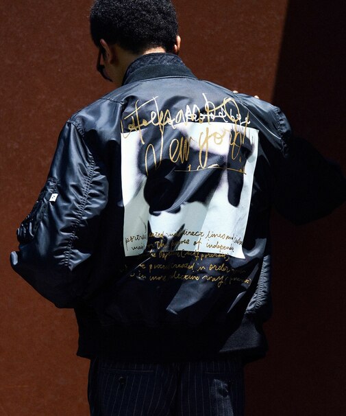 【TODAY edition x VALLEY APPAREL】グラフィックプリントL-2Bブルゾン