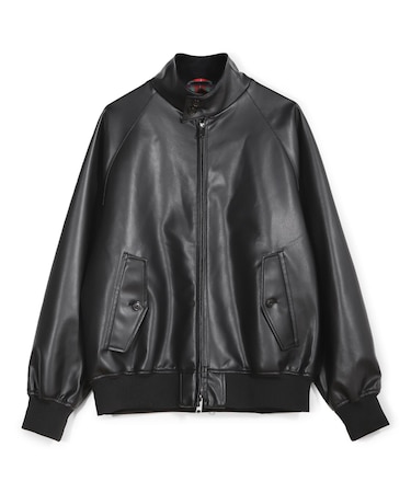 【BARACUTA/バラクータ】別注フェイクレザーG9ハリントンジャケット