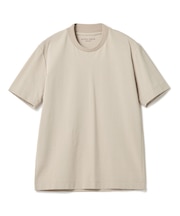 【ACTIVE TAILOR/アクティブテイラー】シルケットスムースクルーネックTシャツ<接触冷感 / UVカット>