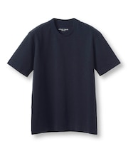【ACTIVE TAILOR/アクティブテイラー】シルケットスムースクルーネックTシャツ<接触冷感 / UVカット>