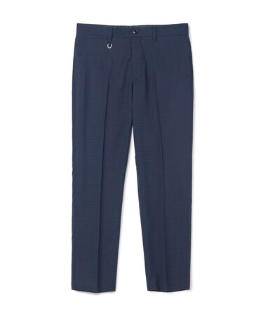【COLE HAAN/コール ハーン】別注 サマーサイロフィルウールピンチェックパンツ<通気性>