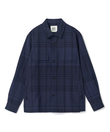 ドビーチェックCPOシャツ