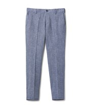 【ACTIVE TAILOR】Dot Air ヘリンボーン×千鳥格子/デニム柄 セットアップパンツ<通気性/吸水速乾/ストレッチ>