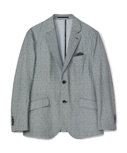 【ACTIVE TAILOR】Dot Air ヘリンボーン×千鳥格子/デニム柄 セットアップジャケット<通気性/吸水速乾/ストレッチ>