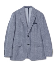 【ACTIVE TAILOR】Dot Air ヘリンボーン×千鳥格子/デニム柄 セットアップジャケット<通気性/吸水速乾/ストレッチ>