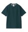 フェイクレイヤードキーネック半袖Tシャツ