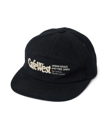 【CAP-TAIN/キャップテイン】別注 CAFE WEST チェーンステッチキャップ