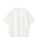 シルケットポンチリブコンビTシャツ＜ストレッチ・マシンウォッシャブル・接触冷感＞