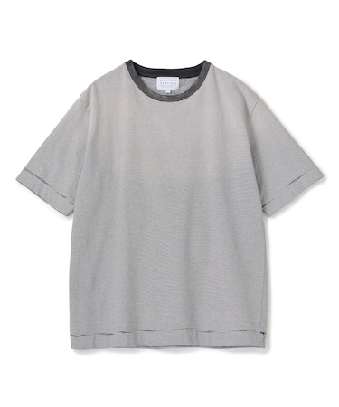 ヴィンテージライクミジンボーダーTシャツ<ストレッチ・マシンウォッシャブル>