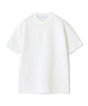 【ACTIVE TAILOR】ブリスターニットジャカードTシャツ<通気性/速乾性>