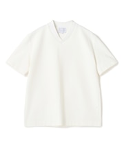 VネックテイラーTシャツ〈ストレッチ・マシンウォッシャブル・防臭・接触冷感〉