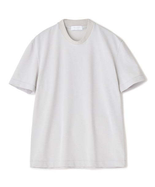 東レPrimeflex 麻調ドットメッシュ クルーネックTシャツ＜吸水速乾/通気性＞