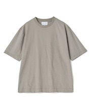 マルチファンクションジャガードTシャツ<ストレッチ・速乾・イージーケア・ハンドウォッシャブル・UVカット・抗菌・防臭>