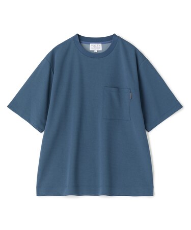 梨地ポンチポケットTシャツ<ストレッチ・マシンウォッシャブル>